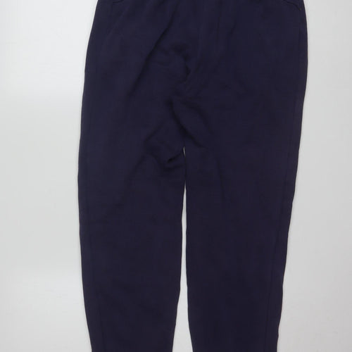 Puma Men's Navy Jogger Sweatpants Medium Cotton Blend Activewear