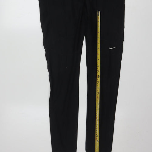 Nike Womens Black Dri-FIT XL Leggings Running Trousers