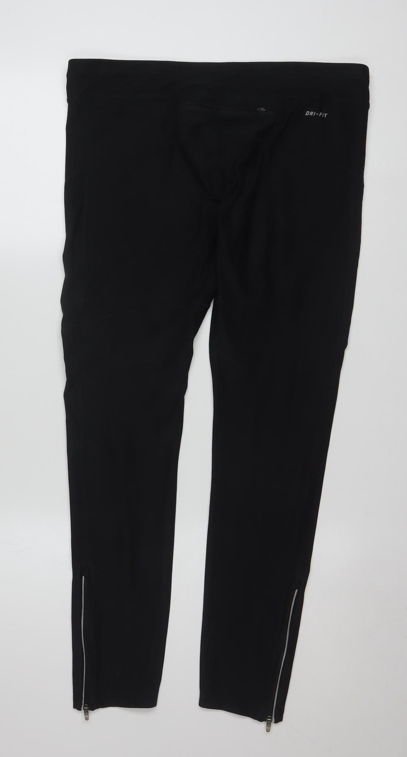 Nike Womens Black Dri-FIT XL Leggings Running Trousers