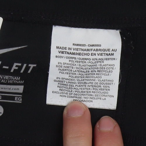 Nike Womens Black Dri-FIT XL Leggings Running Trousers