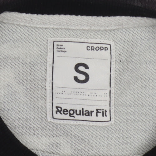 Cropp Men's Grey Camouflage Sweatshirt Regular Fit Size S