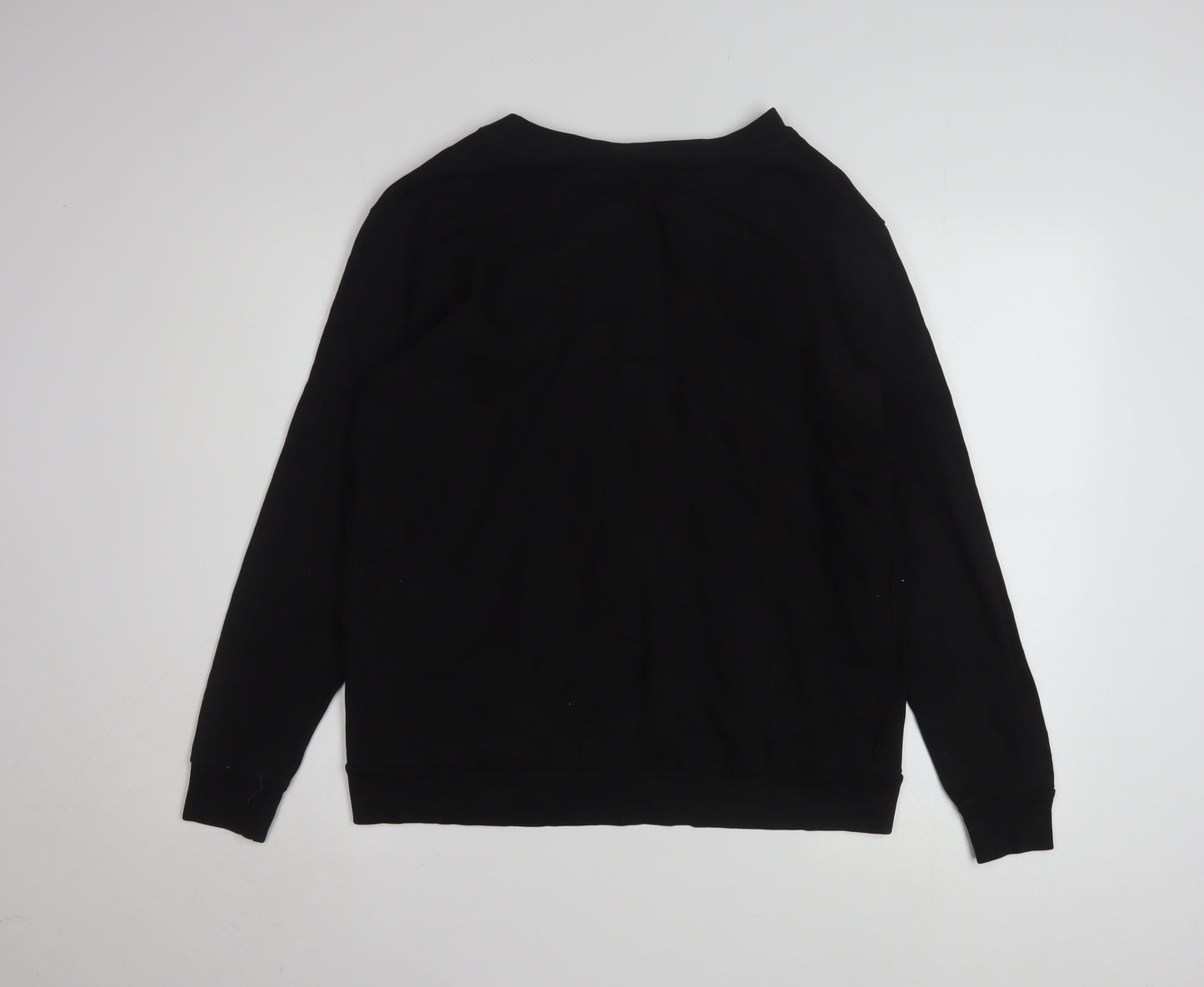 Calvin Klein Jeans Men's Black Logo Pullover Sweatshirt Size S