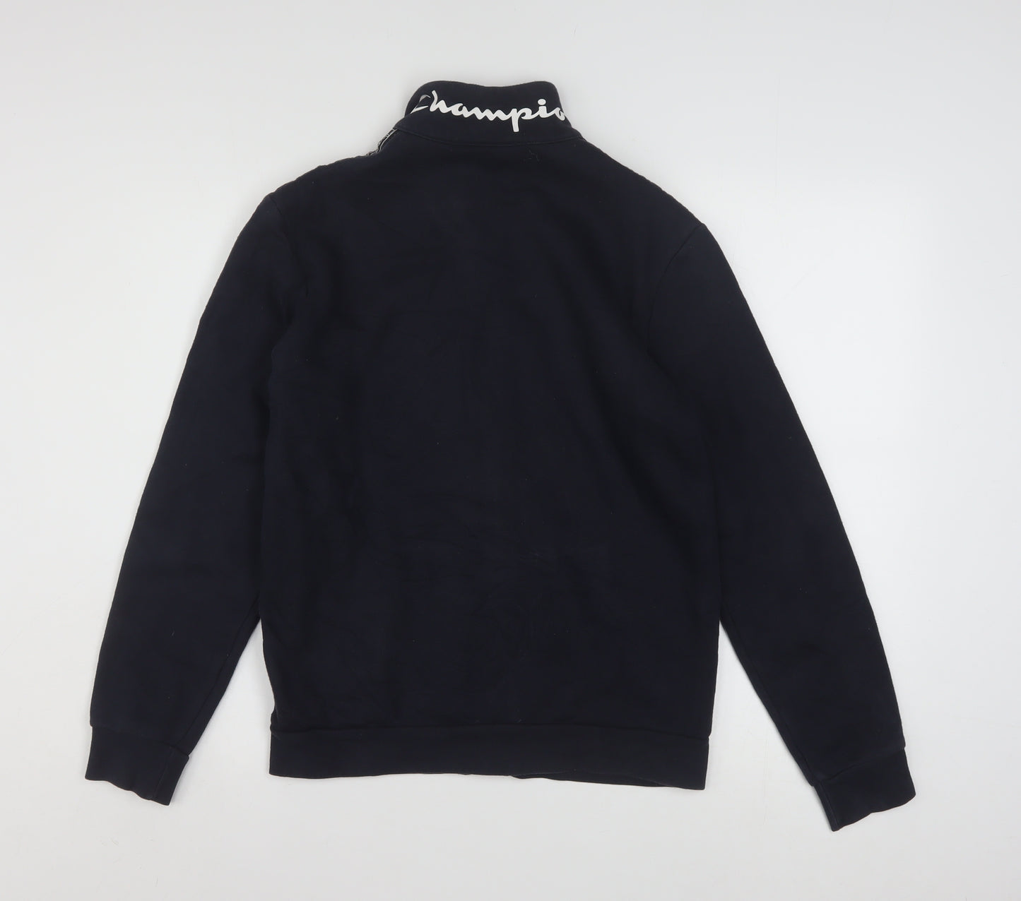 Champion Teens Black X-Large Track Jacket 60 Cotton 40 Polyester