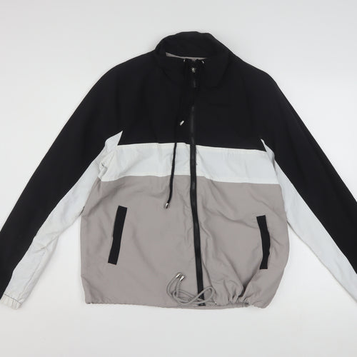 Ashley by 26 International Women's Black M Windbreaker Jacket