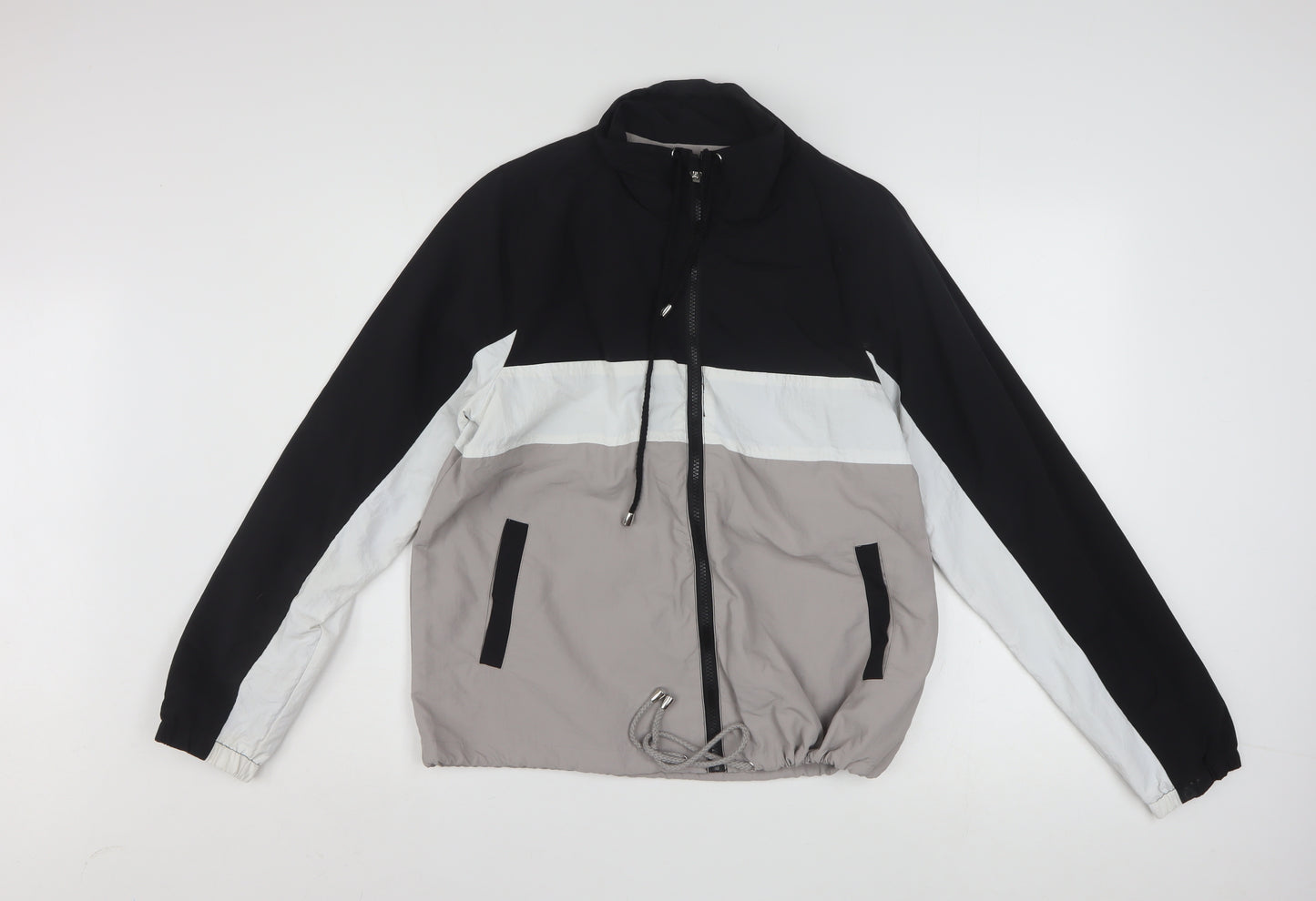 Ashley by 26 International Women's Black M Windbreaker Jacket