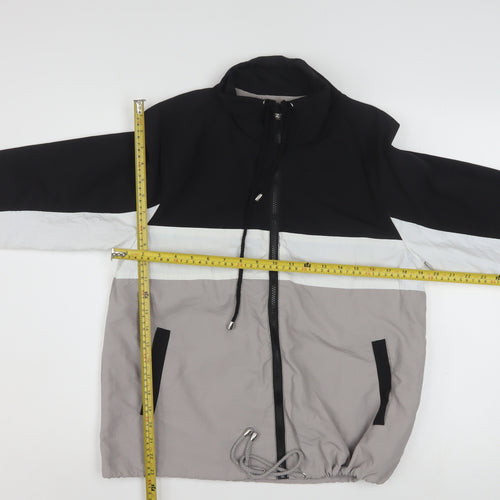 Ashley by 26 International Women's Black M Windbreaker Jacket