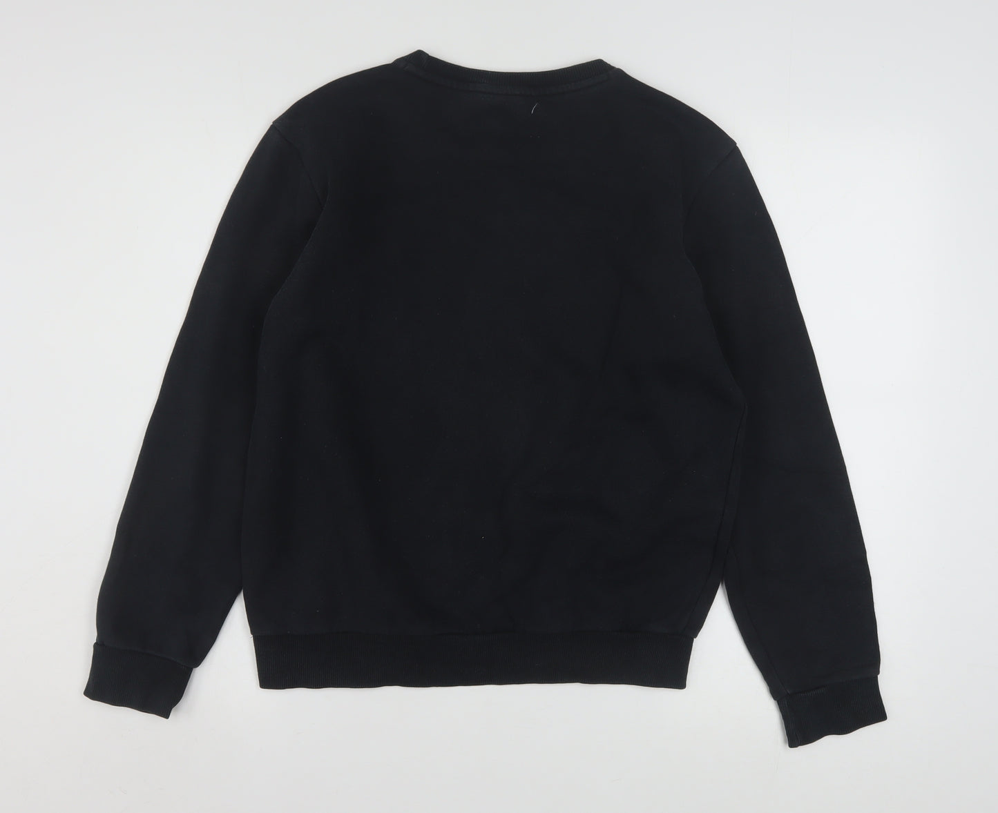 Puma Men's Black XS Pullover Crew Neck Graphic Sweatshirt