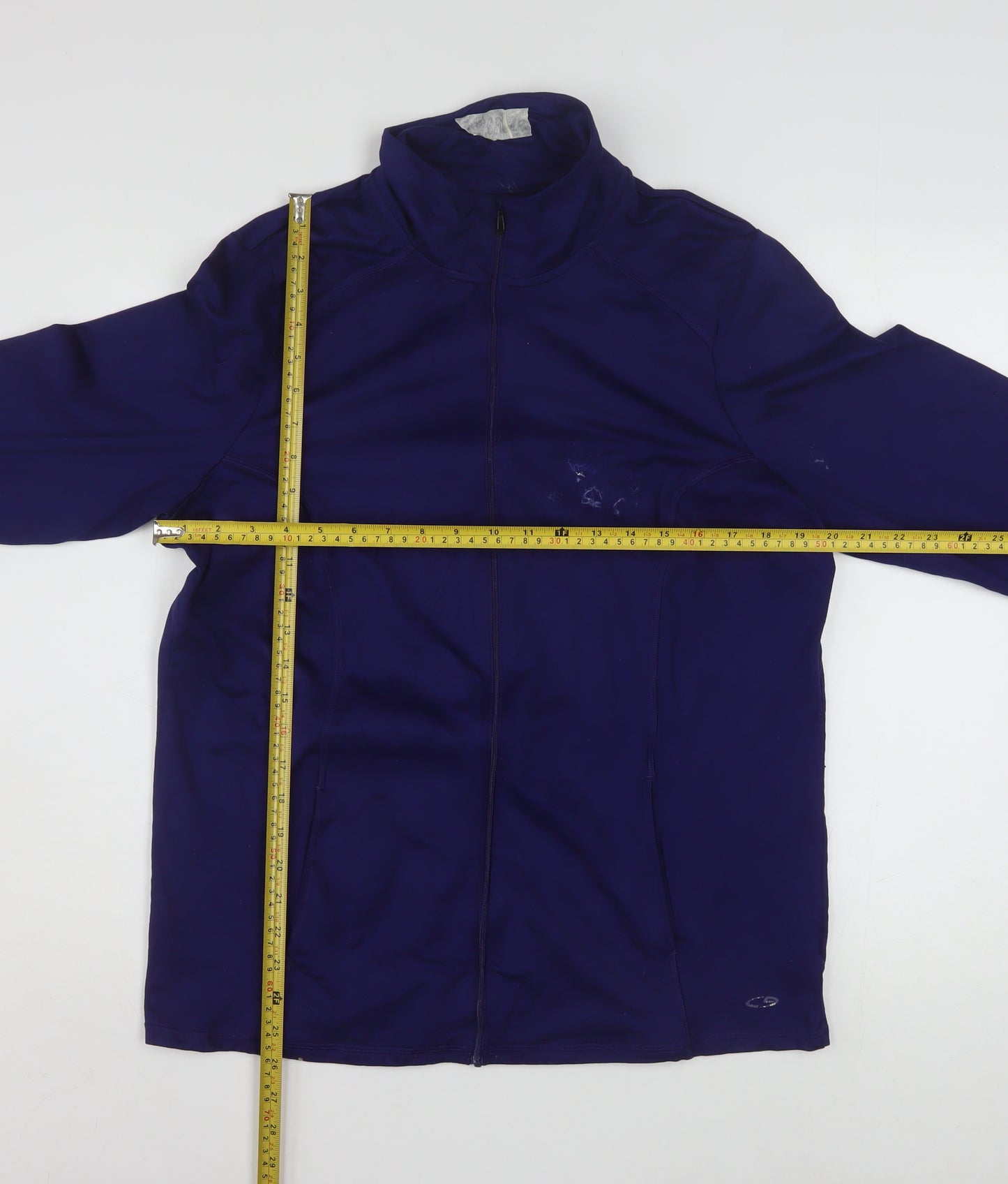 Champion Men Blue XL Track Jacket Full Zip Lightweight Activewear