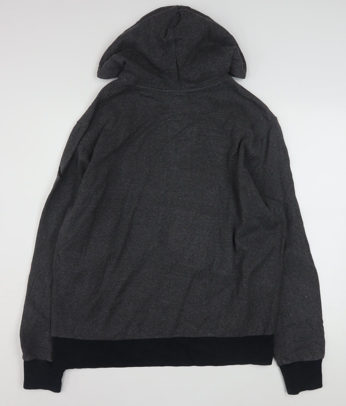 Puma Men's Grey XL Pullover Hoodie Sports Fleece Sweatshirt