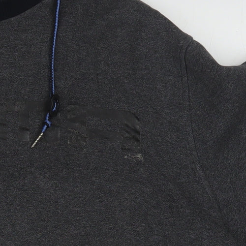 Puma Men's Grey XL Pullover Hoodie Sports Fleece Sweatshirt