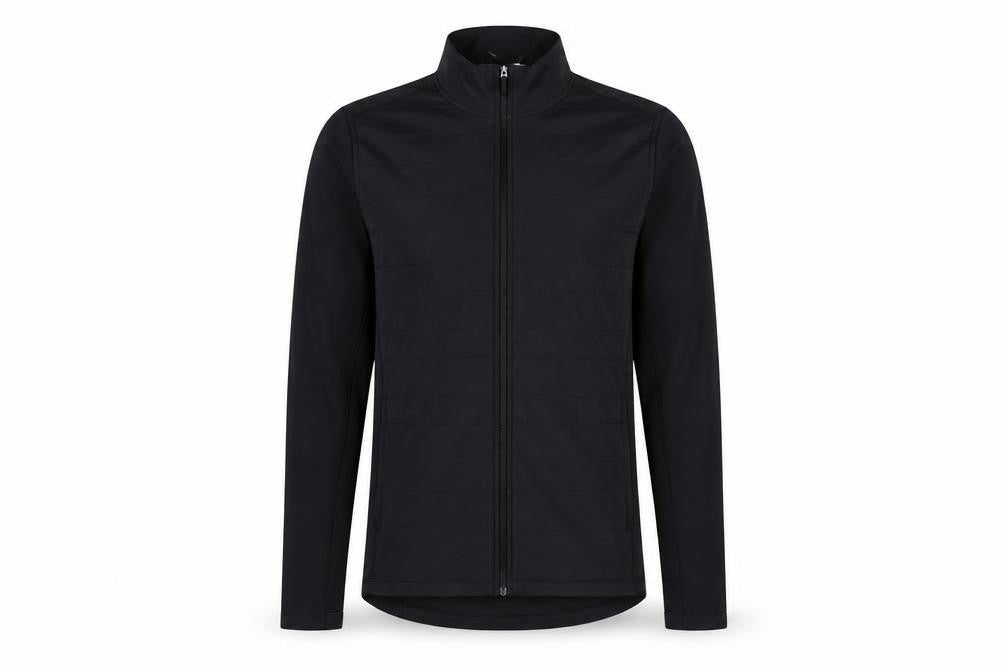 Nike Men's Black Small Running Track Jacket Full Zip Softshell