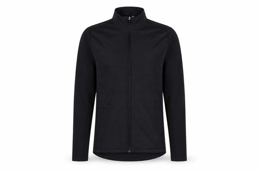 Nike Men's Black Small Running Track Jacket Full Zip Softshell