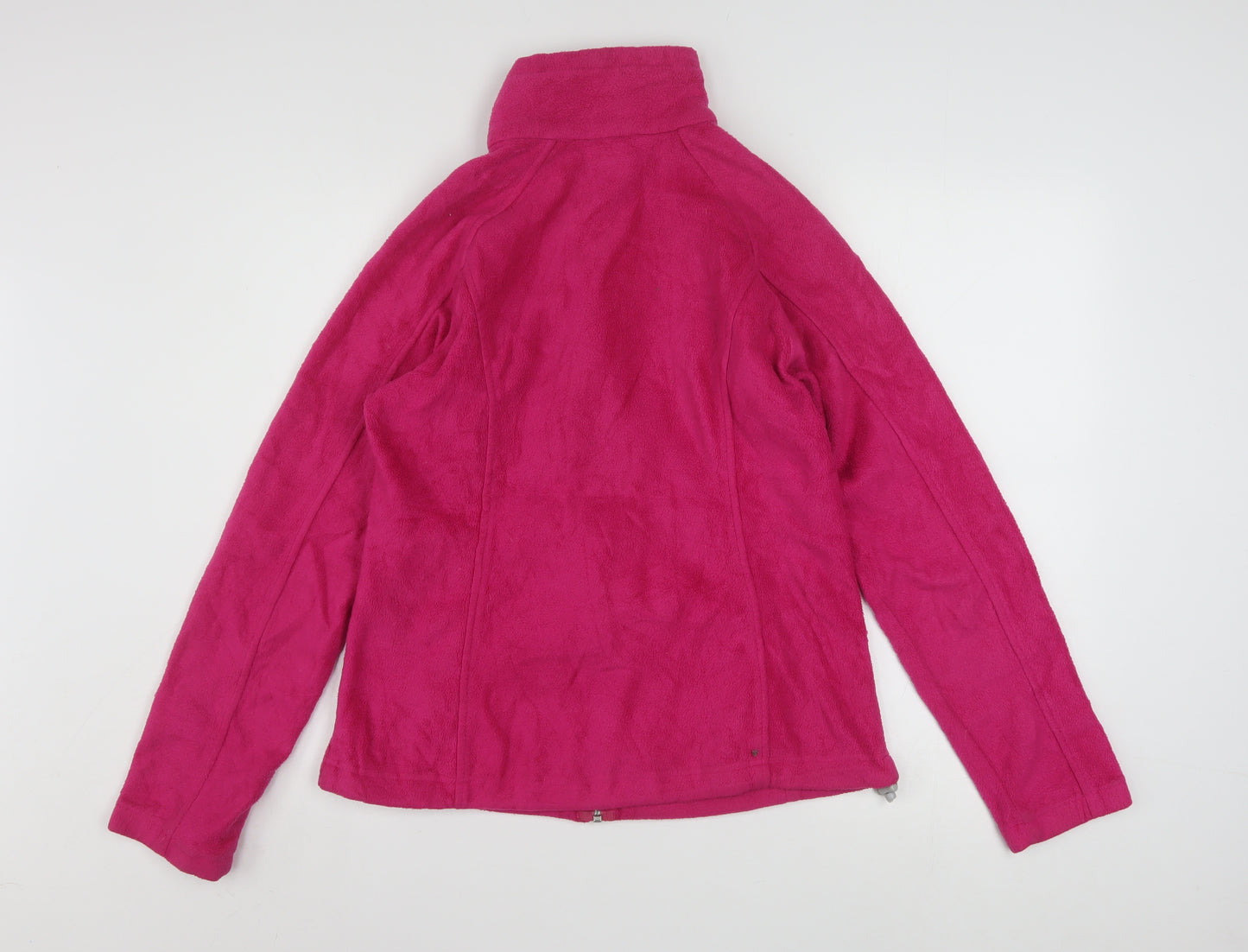 Columbia Women's Pink Fleece Full Zip Active Jacket Size M