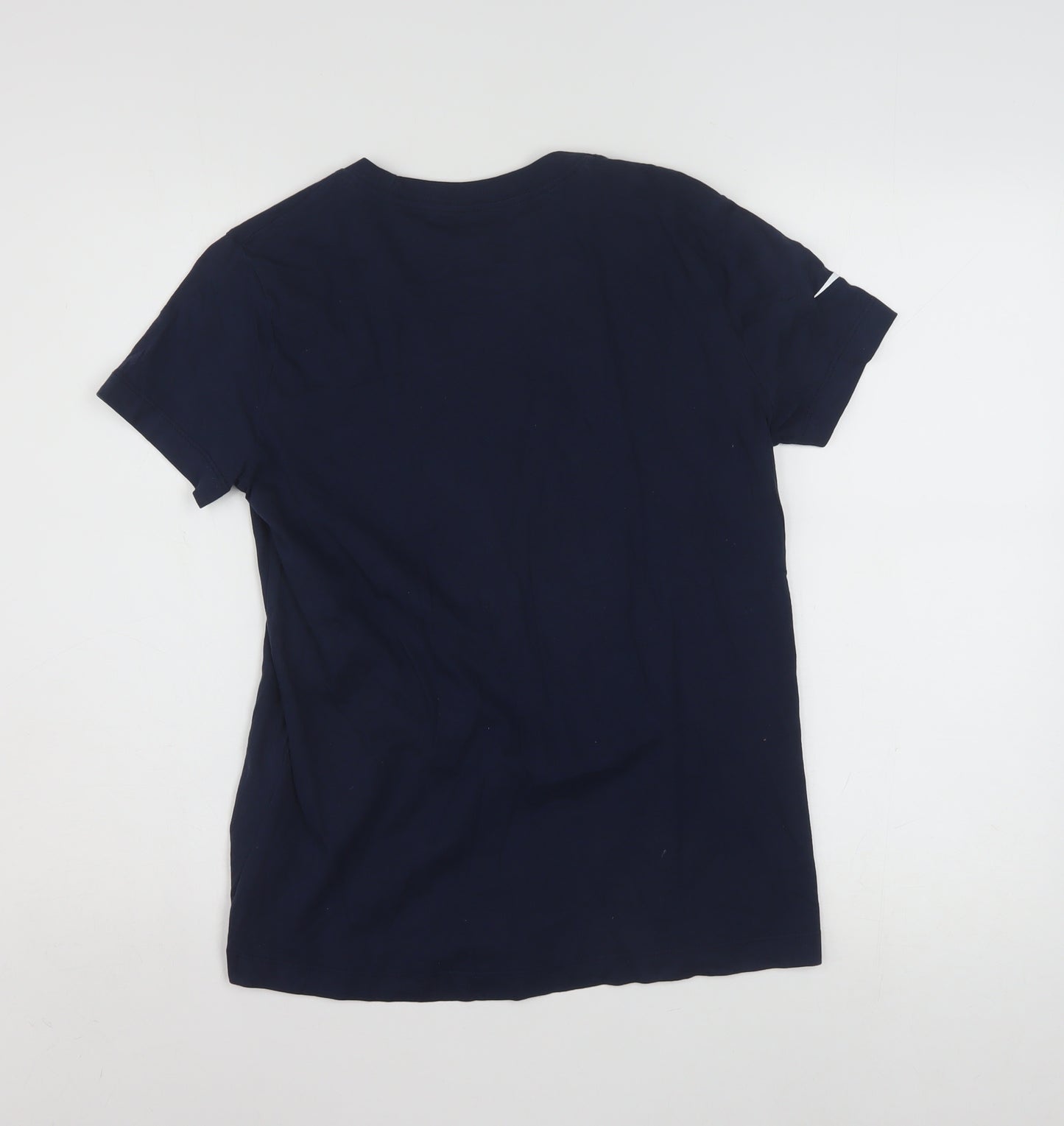 Nike Men's Blue Bochum Graphic Cotton T-Shirt M