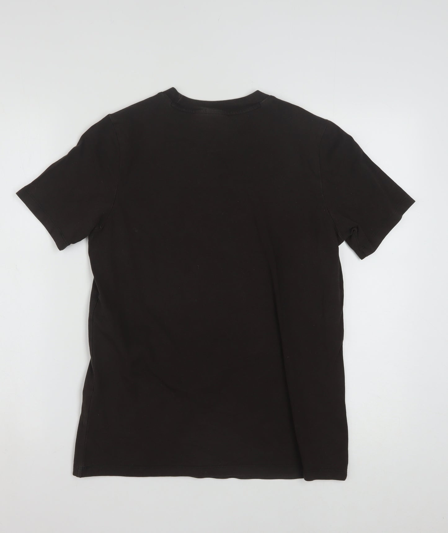Adidas Womens Black Crew Neck Short Sleeve T-Shirt Size 14