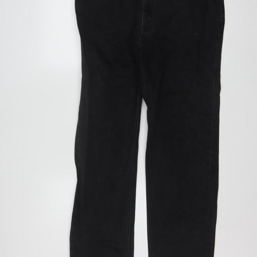 Levi Strauss & Co Men’s Black Straight Jeans W38 L32 Denim Classic