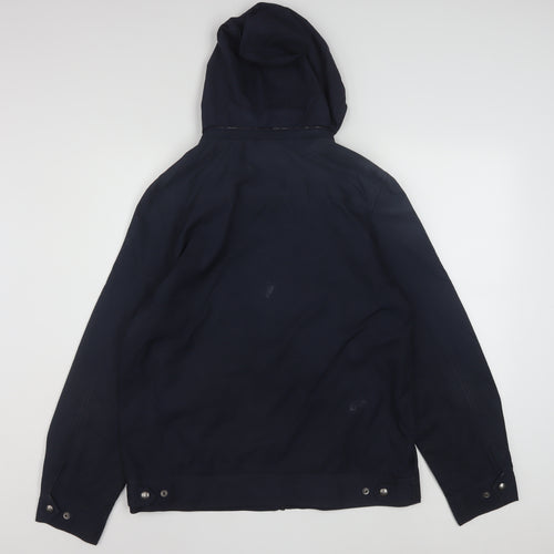 Ralph Lauren Unisex Blue XL Windbreaker Hooded Jacket