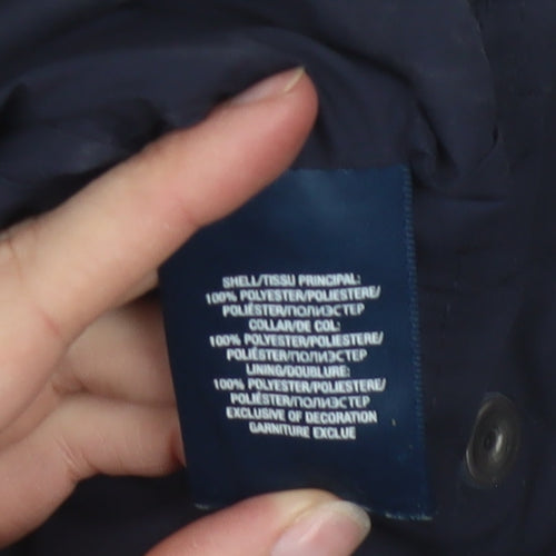 Ralph Lauren Unisex Blue XL Windbreaker Hooded Jacket