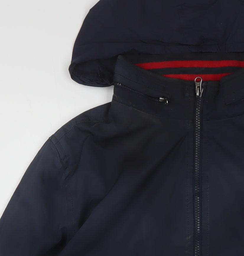 Ralph Lauren Unisex Blue XL Windbreaker Hooded Jacket