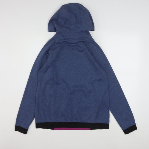 Canterbury Womens Blue Pullover Hoodie Size 12 Vaposhield Sportswear
