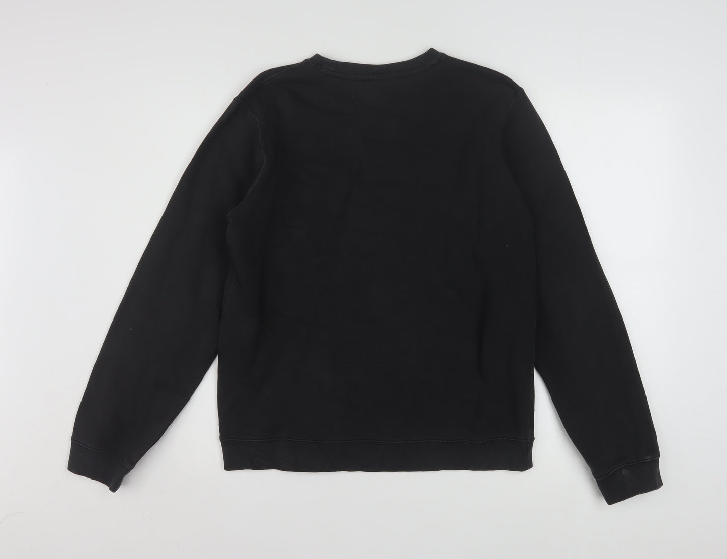 Nike Men's Black Small Crew Neck Pullover Sweatshirt