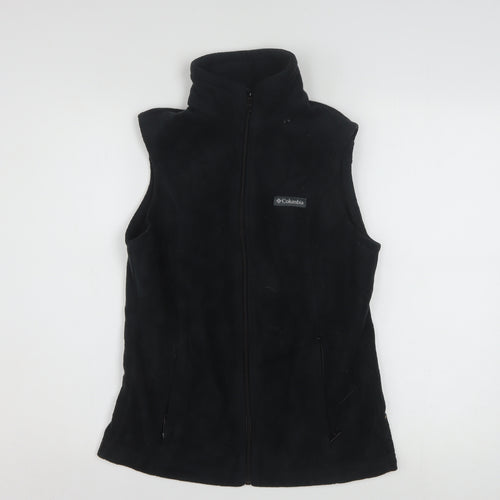 Columbia Womens Black Fleece Bodywarmer Waistcoat Size S