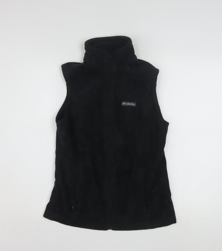 Columbia Womens Black Fleece Bodywarmer Waistcoat Size S