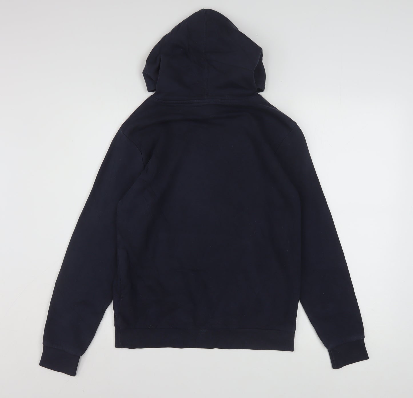 Champion Boys Black Hoodie 13-14 Years Pullover Fleece Logo Sweatshirt