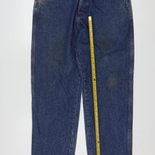 Wrangler FR Riggs Workwear Men’s Blue 34x30 Straight Flame Resistant Jeans