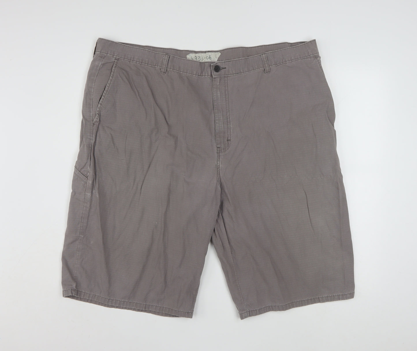 Dickies Men’s Grey Cargo Shorts Size 44 Cotton Workwear Style