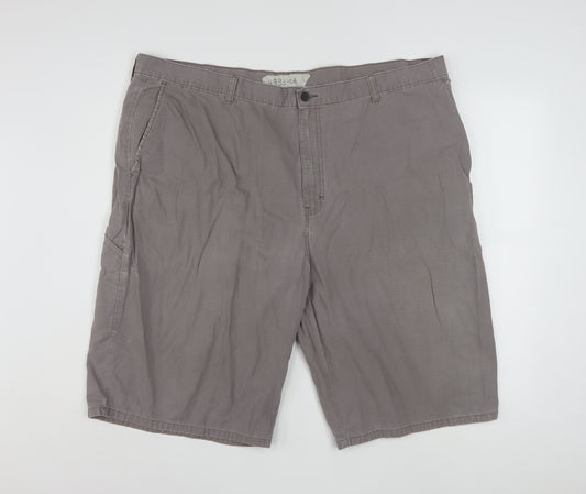 Dickies Men’s Grey Cargo Shorts Size 44 Cotton Workwear Style