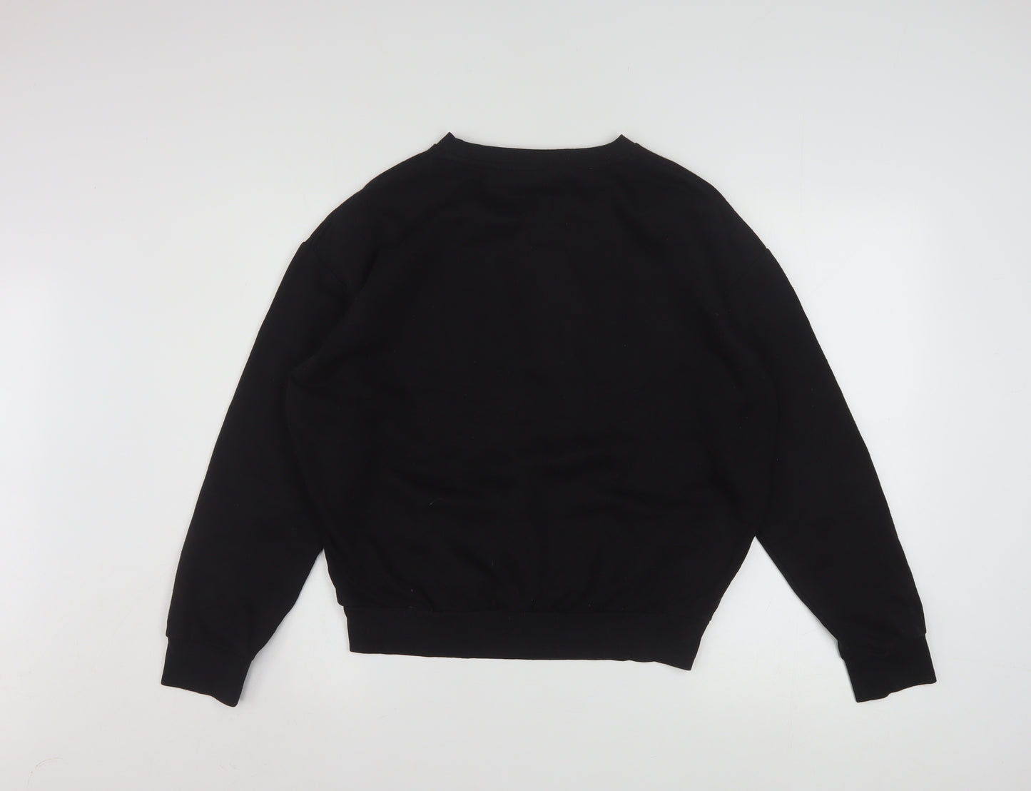Disney Women's Black Small Mickey Pluto Donald Goofy Sweatshirt
