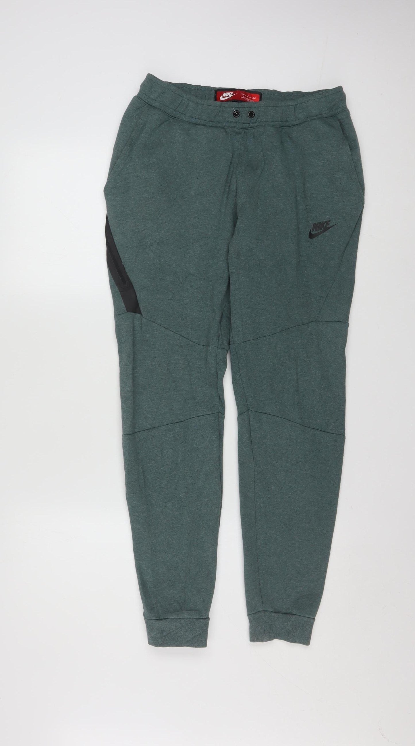 Nike Men's Green Jogger Sweatpants Size S Regular Fit Cotton Blend