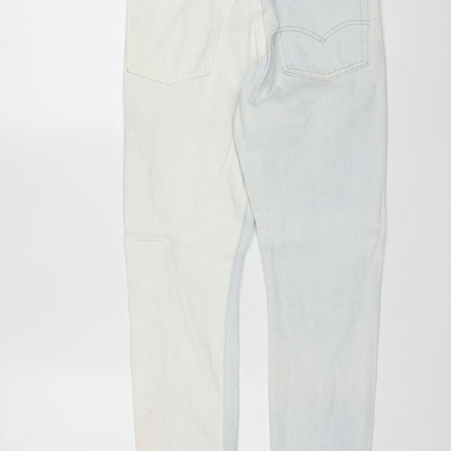 Levi's Women's Blue Light Denim 501S High Rise Straight Jeans Size 6