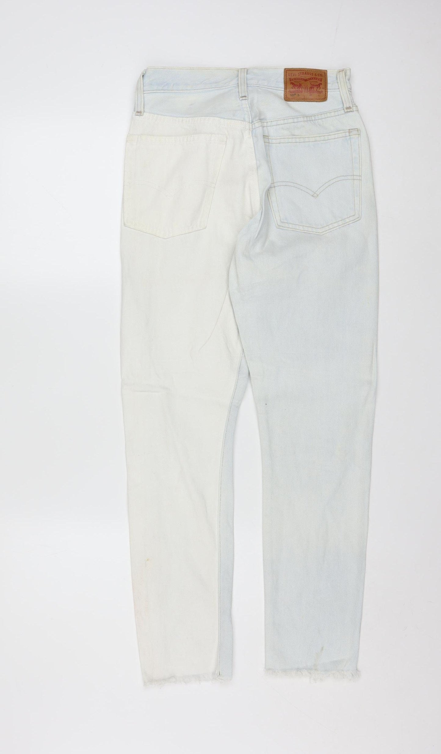 Levi's Women's Blue Light Denim 501S High Rise Straight Jeans Size 6