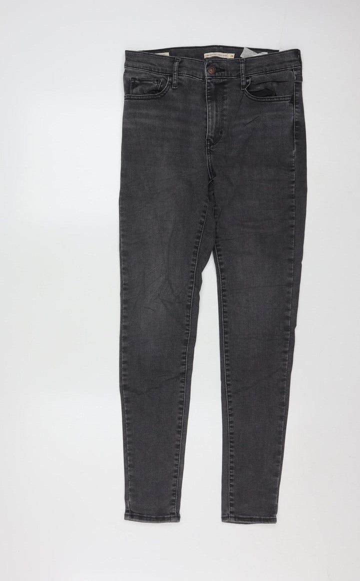 Levi's Women Grey 720 High Rise Super Skinny Jeans Size 28