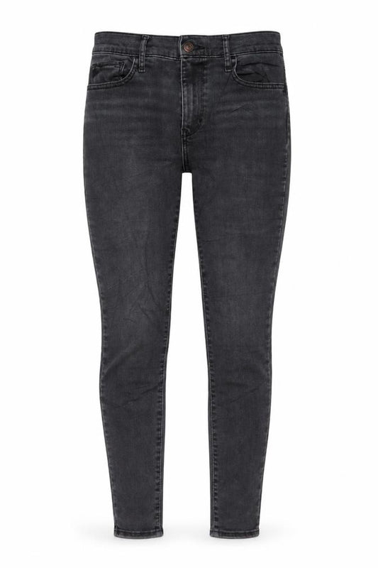 Front view of Levi's Women Grey 720 High Rise Super Skinny Jeans, size 28