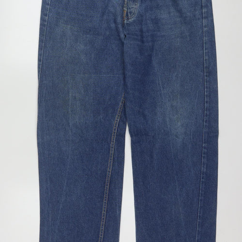 Levi's 501 Men's Blue Straight Leg Jeans W38 L36 Cotton Denim
