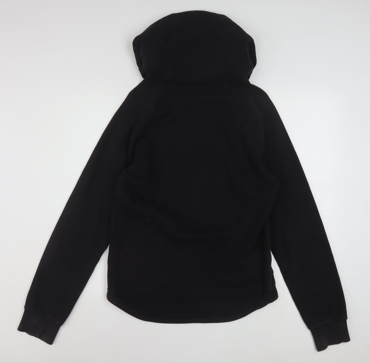 Reebok Men’s Black XS Pullover Hoodie Fleece Cotton Blend