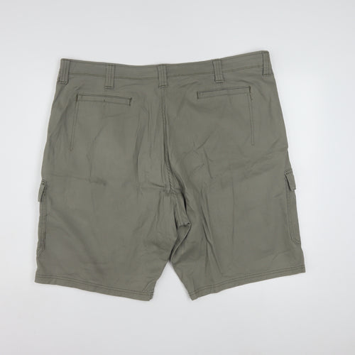 Wrangler Mens Green Cargo Shorts Size 44 Regular Fit