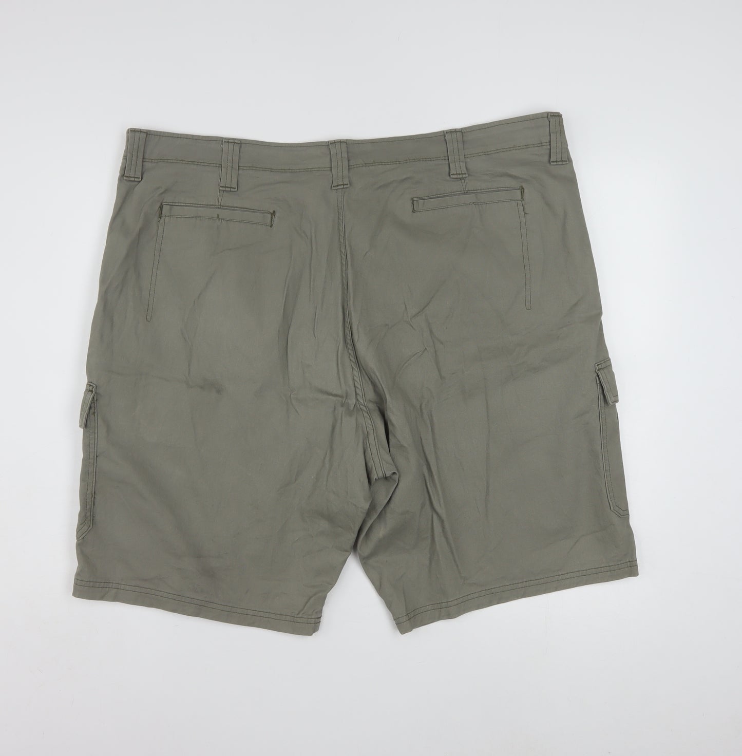 Wrangler Mens Green Cargo Shorts Size 44 Regular Fit