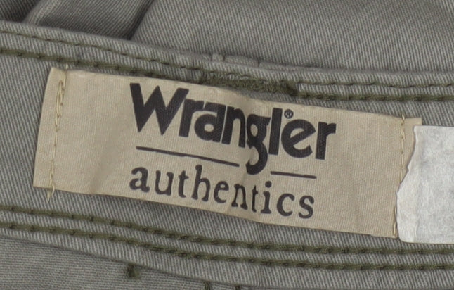 Wrangler Mens Green Cargo Shorts Size 44 Regular Fit