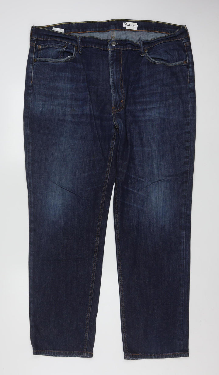 Levi's Men's Blue Straight Denim Jeans 35x31 Classic Fit