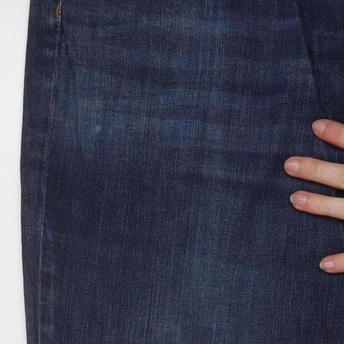 Levi's Men's Blue Straight Denim Jeans 35x31 Classic Fit