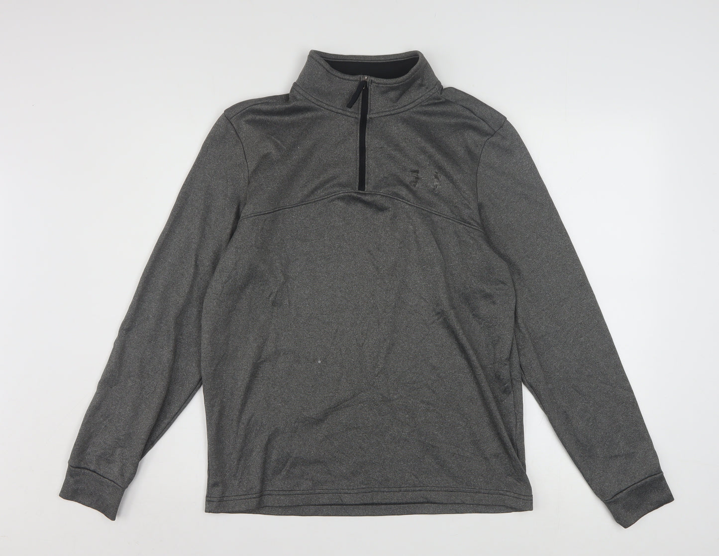 Under Armour Men’s Grey 1/2 Zip ColdGear Pullover Sweatshirt Size S