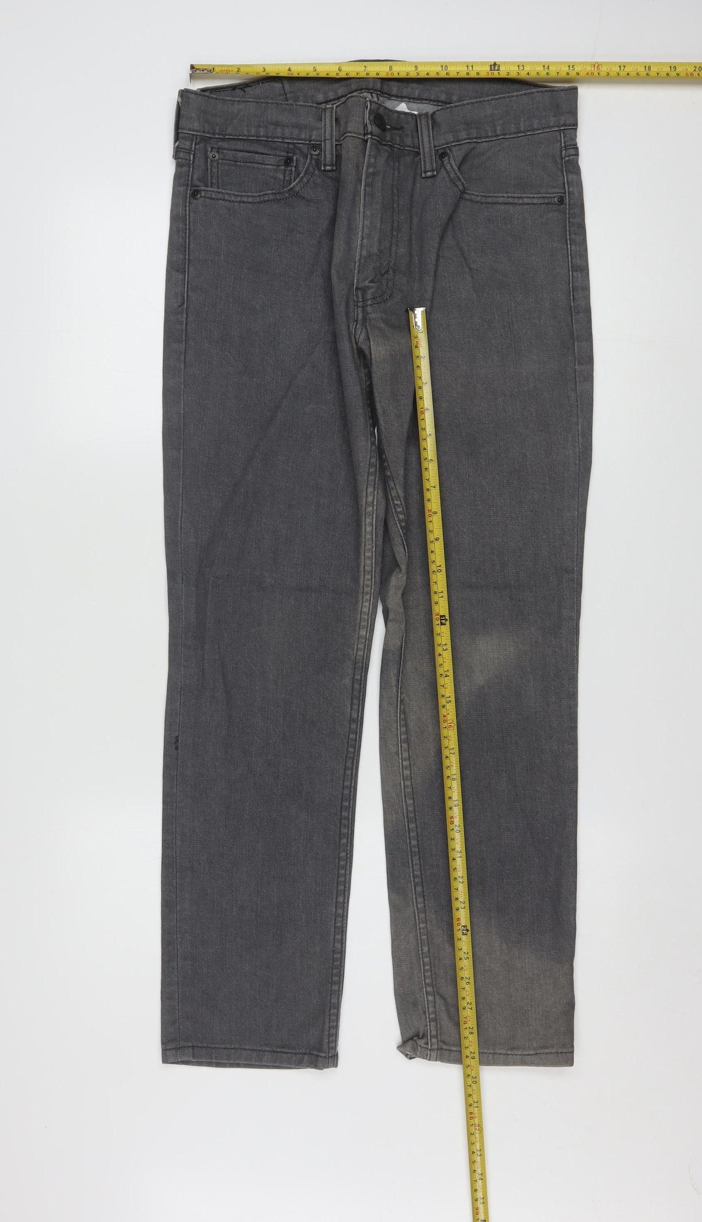 Levi's Men's Grey 511 Slim Straight Denim Jeans 33x30