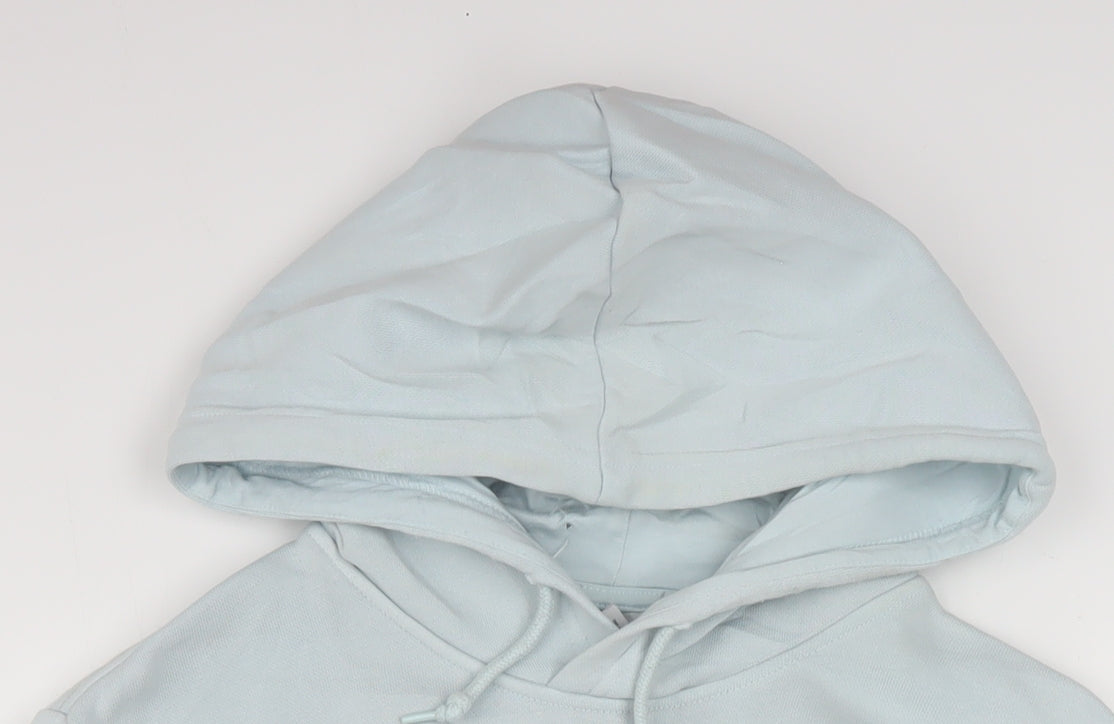 Adidas Men’s Blue Pullover Hoodie Size M Regular Fit
