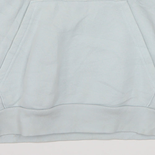 Adidas Men’s Blue Pullover Hoodie Size M Regular Fit