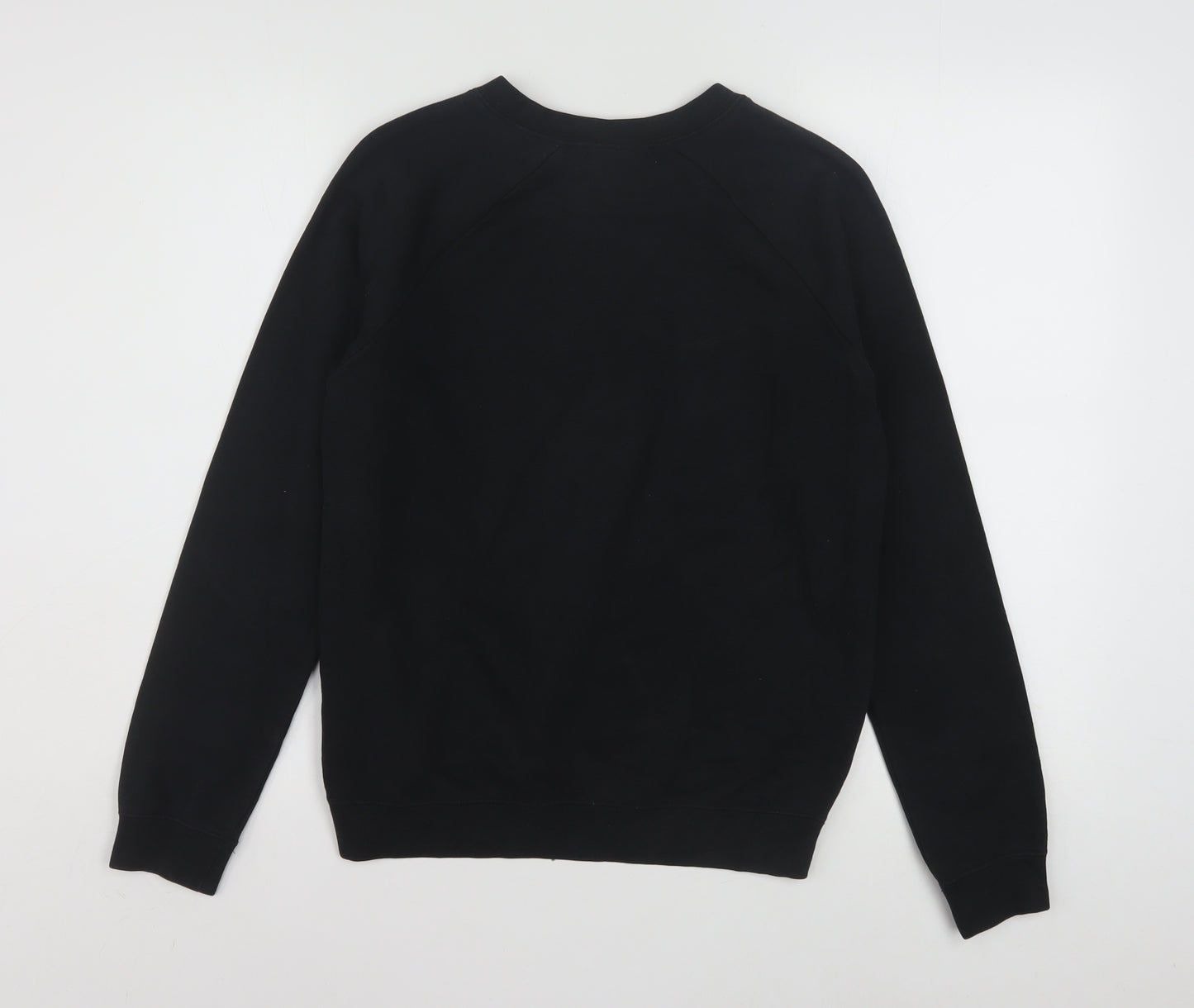 Nike Men’s Black XS Pullover Sweatshirt Graphic Logo Crew Neck