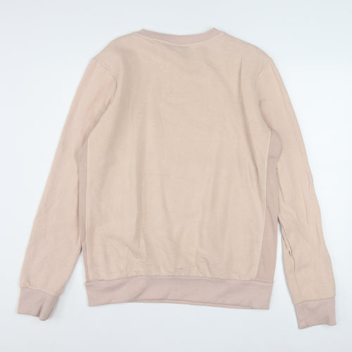 Umbro Mens Beige Logo Pullover Sweatshirt Size M